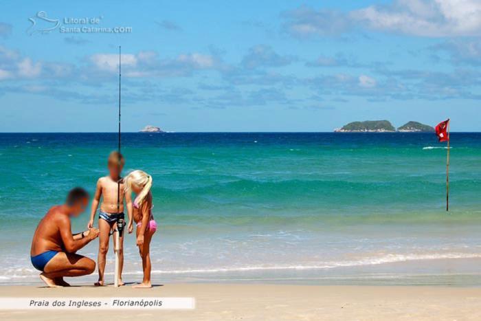 Apto A 70 Metros Da Praia, Piscina, 03 Ar Condicionados, Vaga De Garagem Florianópolis 외부 사진