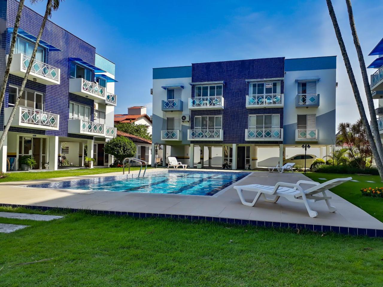 Apto A 70 Metros Da Praia, Piscina, 03 Ar Condicionados, Vaga De Garagem Florianópolis 외부 사진